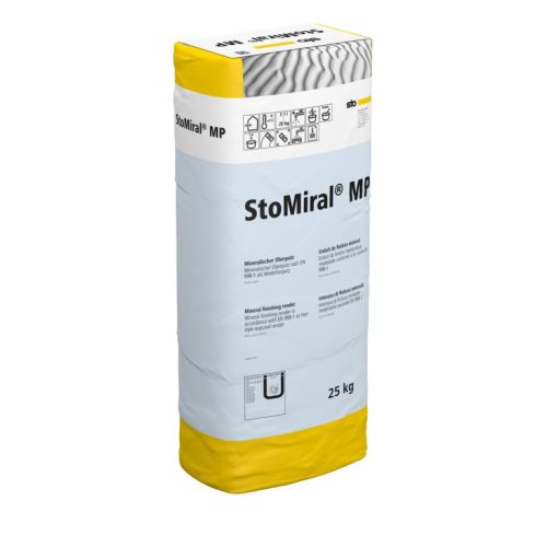 Beltér, Vékonyvakolatok, StoMiral® MP, bel-és kültéri fedővakolat, 25 kg, fehér, 00113-020