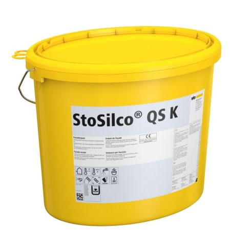 Homlokzat, Hőszigetelő rendszerek, Vékonyvakolatok, StoSilco® QS X-black  K 1,0 mm  (gyári színezés)