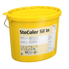 Beltér, Festékek, StoColor Sil In, szilikát bázisú festék, 15 l, fehér, 00206-006
