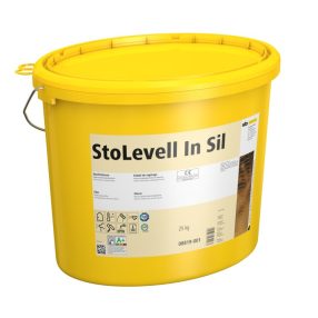 Beltér, Glettek, alapvakolatok, StoLevell In Sil, szilkát bázisú glett, 25 kg, naturfehér, 00819-001