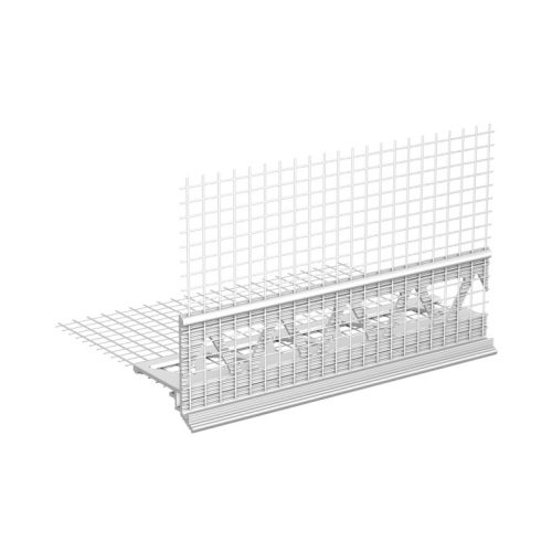 Homlokzat, Hőszigetelő rendszerek, Üvegszövet hálók és élvédők, Sto-Tropfkantenprofil DP 6 mm Eckstü