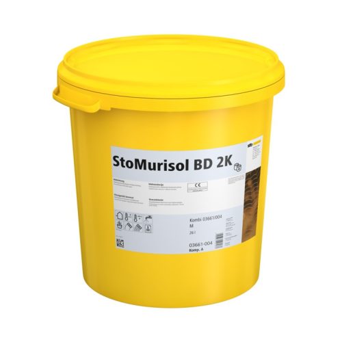 Homlokzat, Felújító rendszerek, StoMurisol BD 2K, vastagbevonat, 30 l, fekete, 03661-004