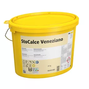 Beltér, Effektek és struktúrbevonatok, StoCalce Veneziano, beltéri glettanyag, 20 kg, naturfehér, 04
