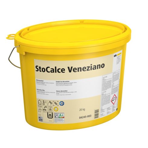 Beltér, Effektek és struktúrbevonatok, StoCalce Veneziano, beltéri glettanyag, 20 kg, naturfehér, 04