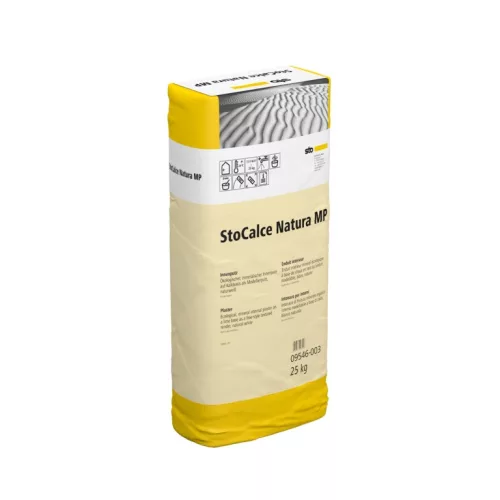 Beltér, Vékonyvakolatok, StoCalce Natura MP, beltéri fedőbevonat, 25 kg, fehér, 09546-003