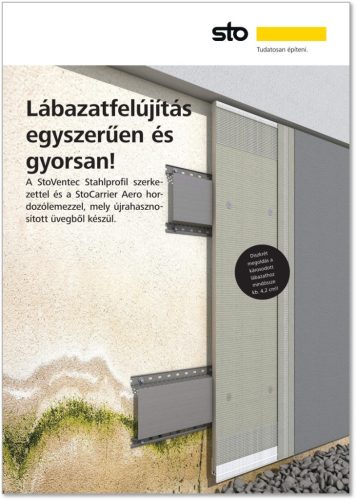 Lábazatfelújítás - StoVentec Stahlprofil 