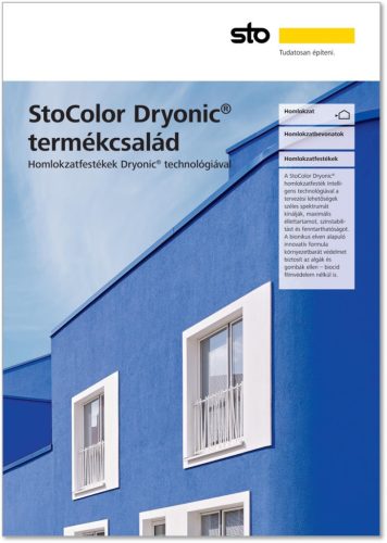 StoColor Dryonic termékcsalád - Letölthető pdf katalógus