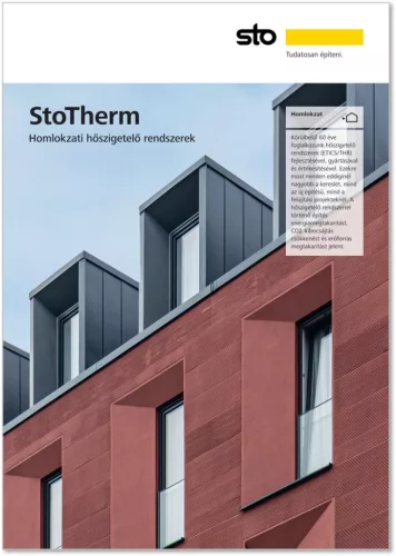 StoTherm homlokzati hőszigetelő rendszerek katalógus