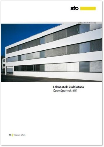 Lábazatok kialakítása - Csomópontok #01  - Letölthető pdf katalógus