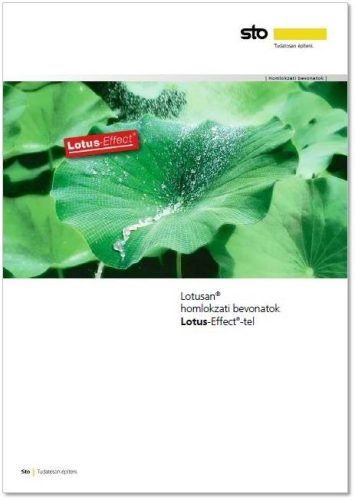 Lotusan homlokzati bevonatok Lotus-Effect-tel - Letölthető pdf katalógus