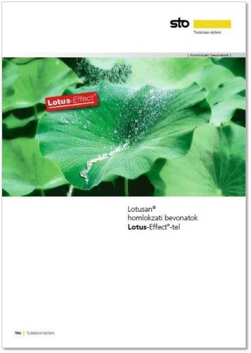 Lotusan homlokzati bevonatok Lotus-Effect-tel - Letölthető pdf katalógus