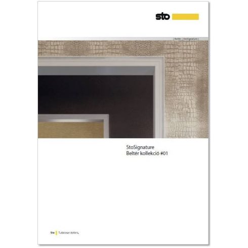 StoSignature - Beltér kollekció #01 - Letölthető pdf katalógus