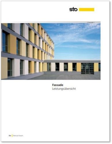 Teljesítménymutatók - homlokzat - német nyelvű - Letölthető pdf katalógus