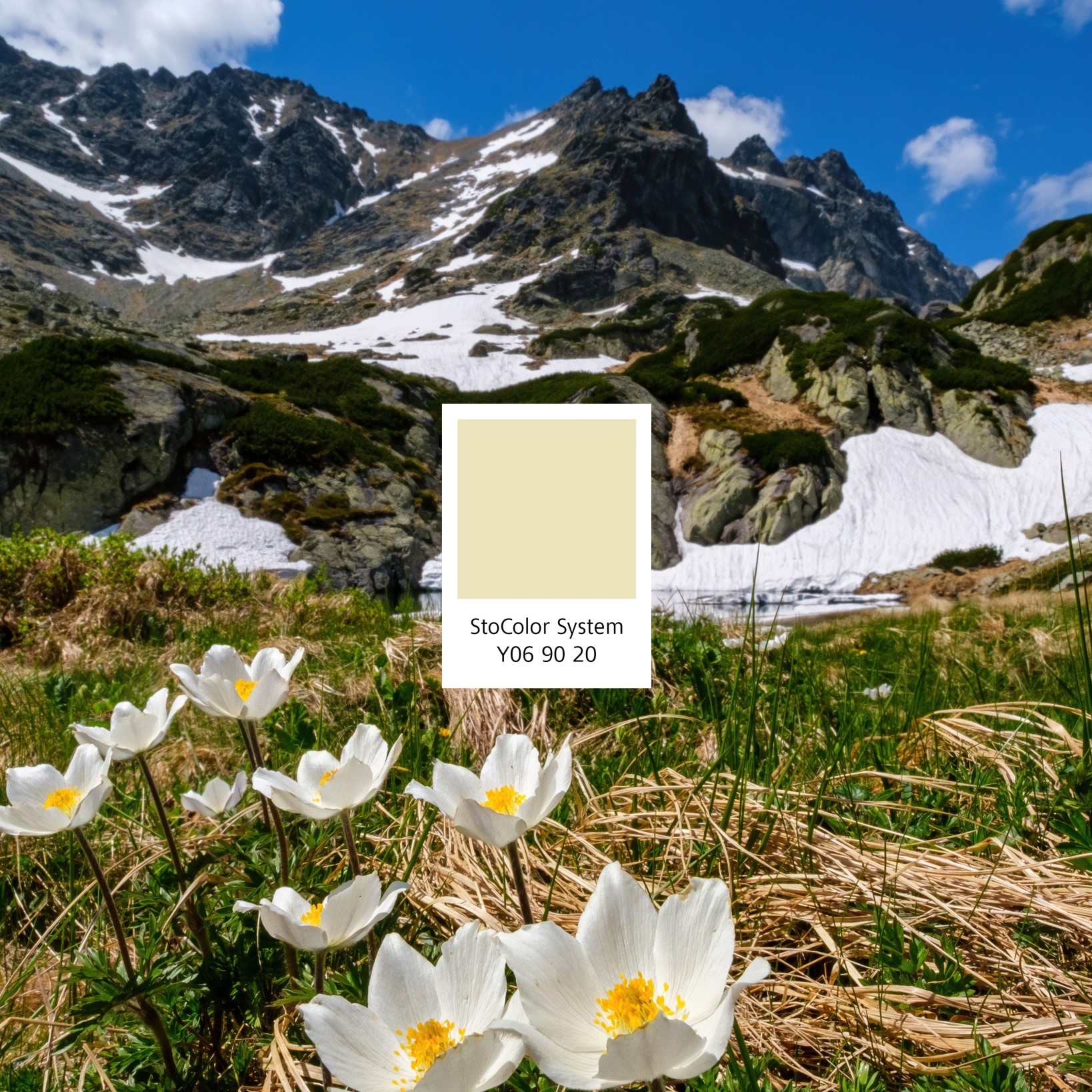 A napsütés melege és a tavasz könnyedsége - StoColor System Y06 90 20