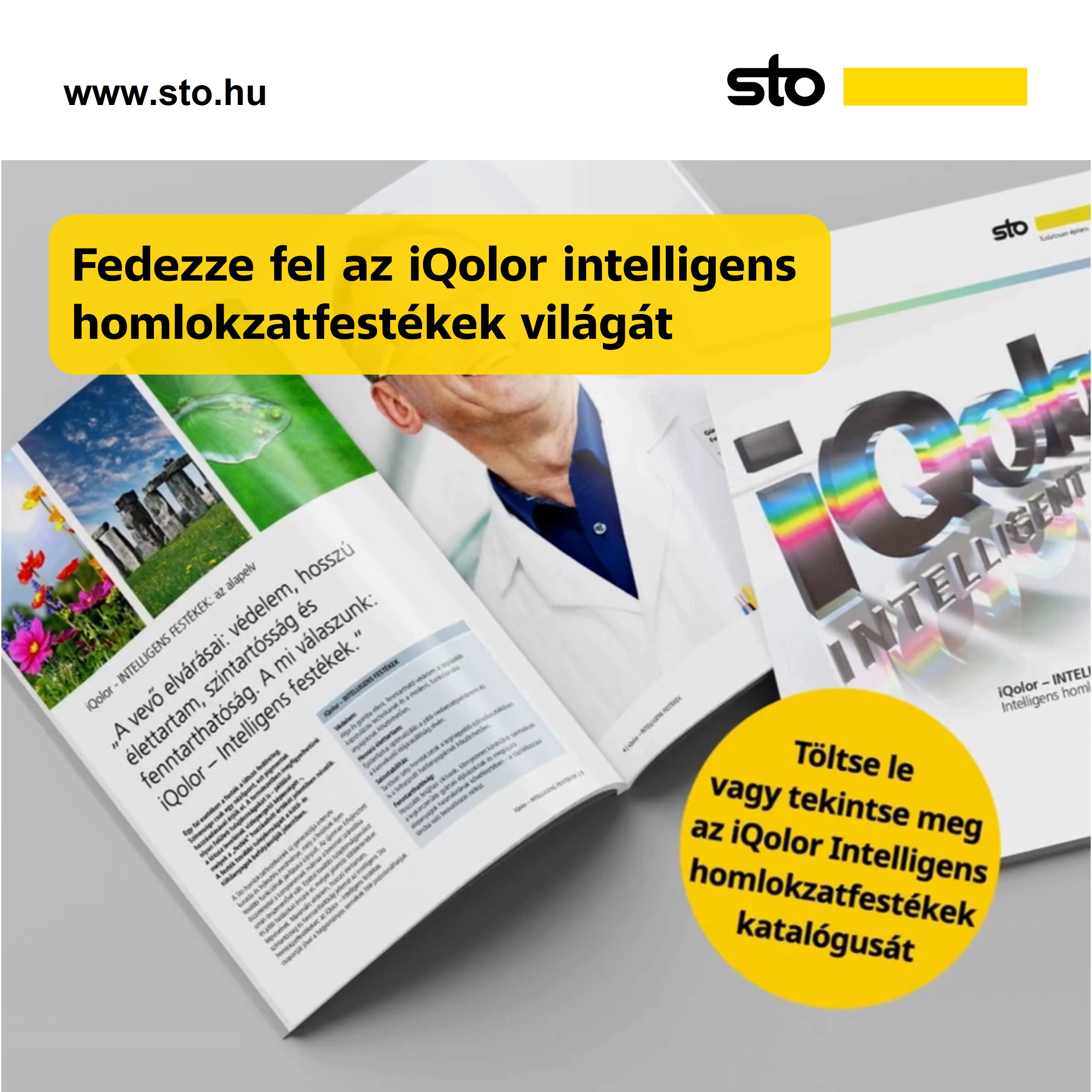 Fedezze fel az iQolor intelligens homlokzatfestékek világát!