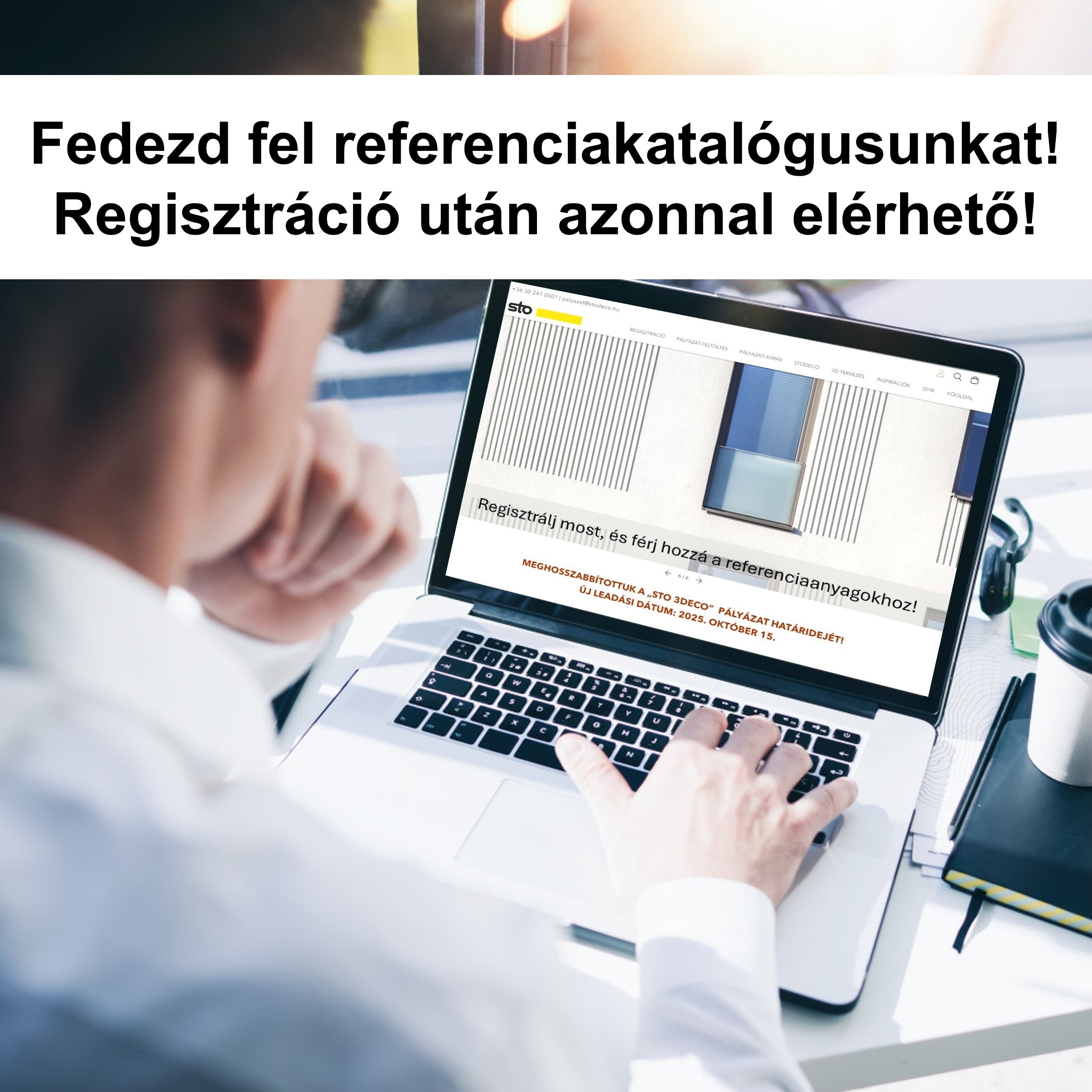 „Sto 3Deco” pályázat regisztráció