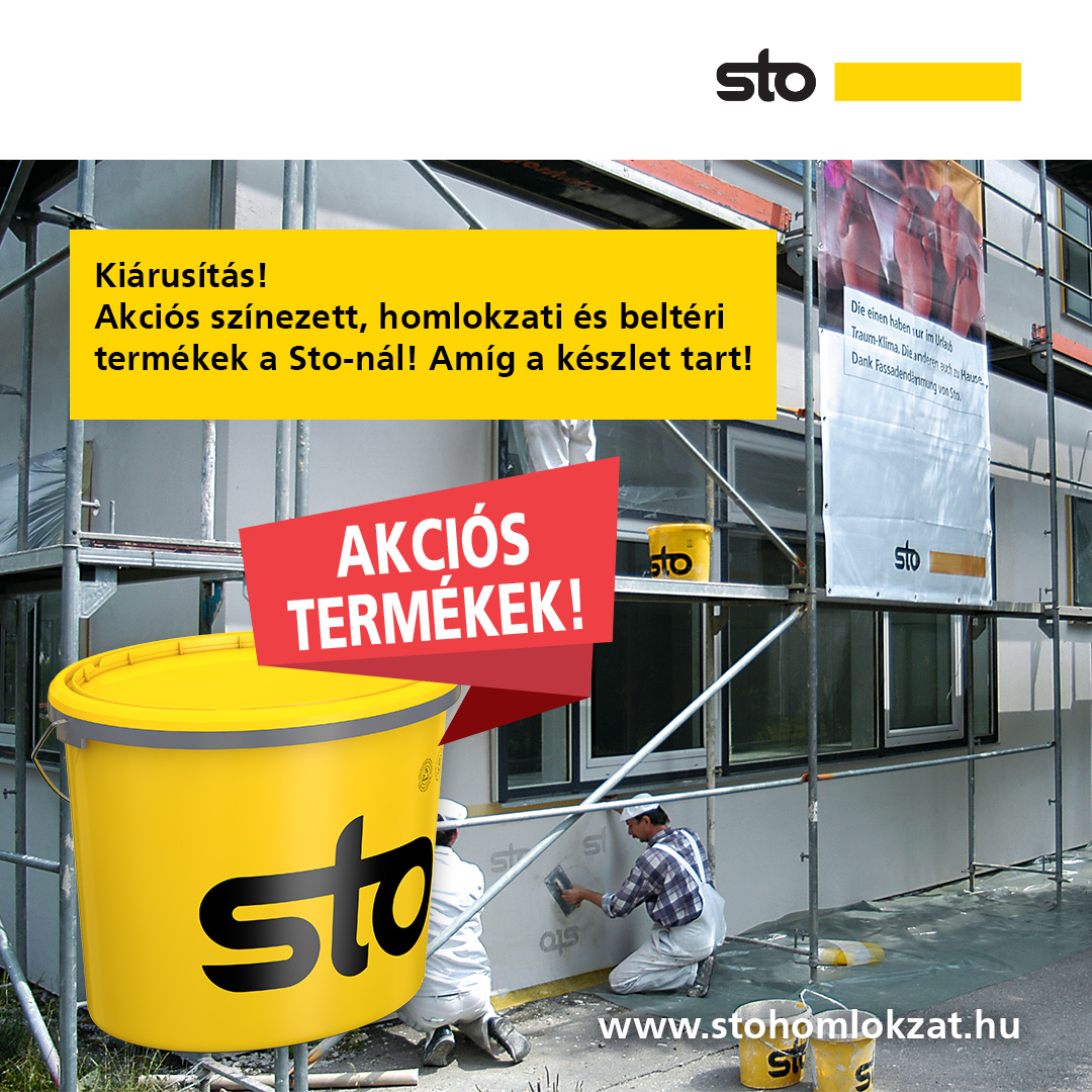  Kiárusítás! Akciós Sto termékek – Amíg a készlet tart!