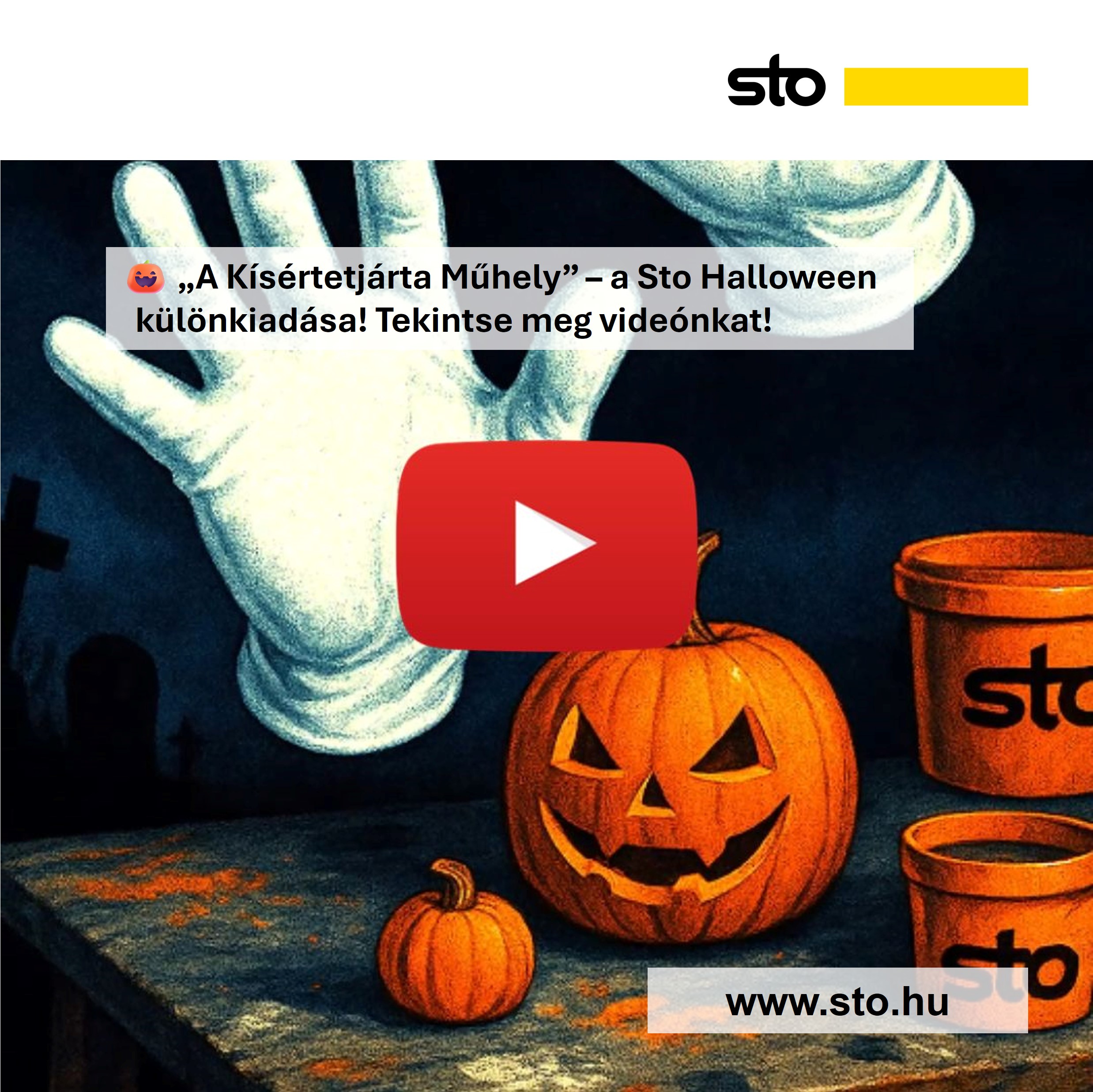  „A Kísértetjárta Műhely” – a Sto Halloween különkiadása!