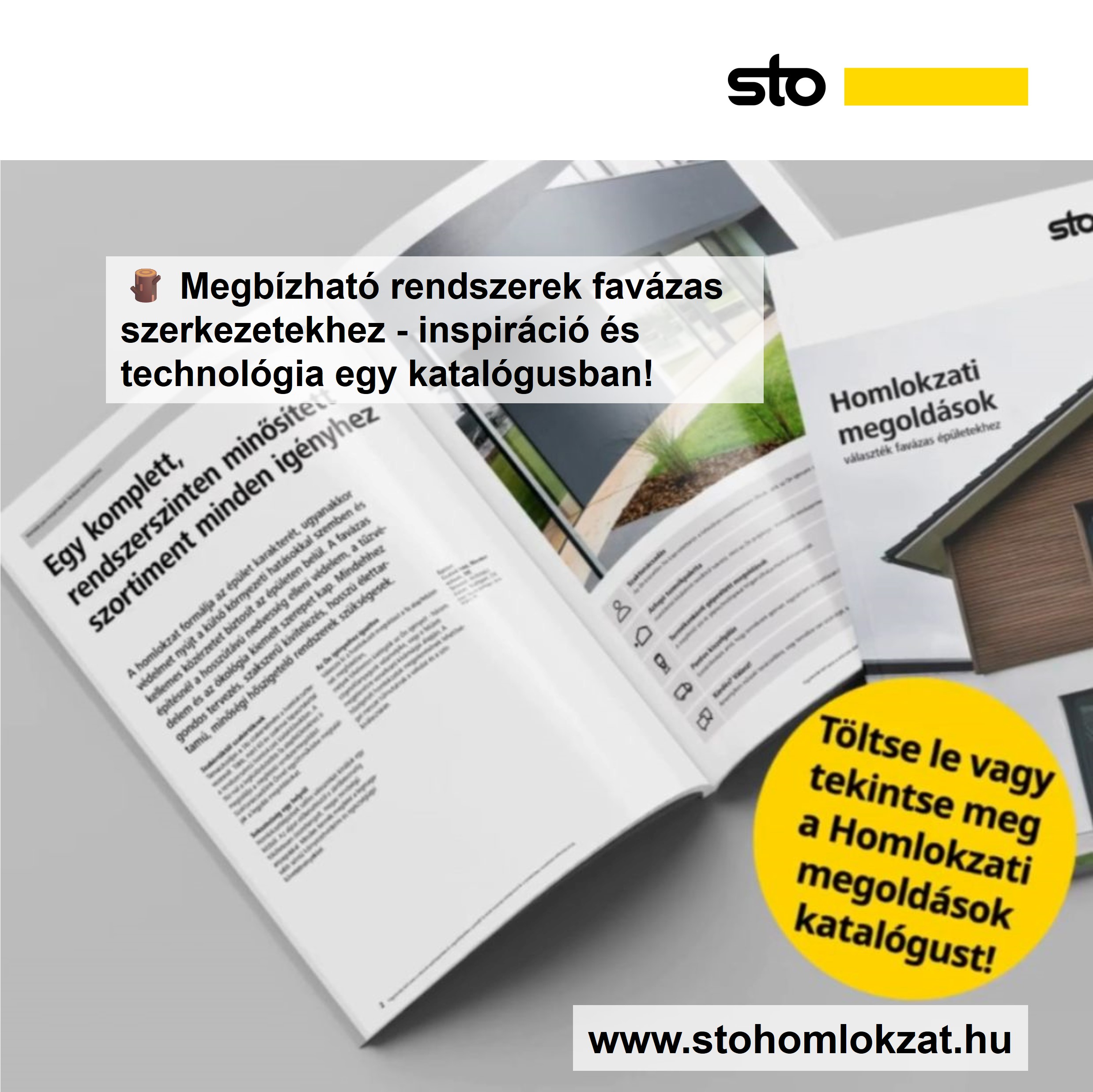 Megbízható rendszerek favázas szerkezetekhez - inspiráció és technológia egy katalógusban!