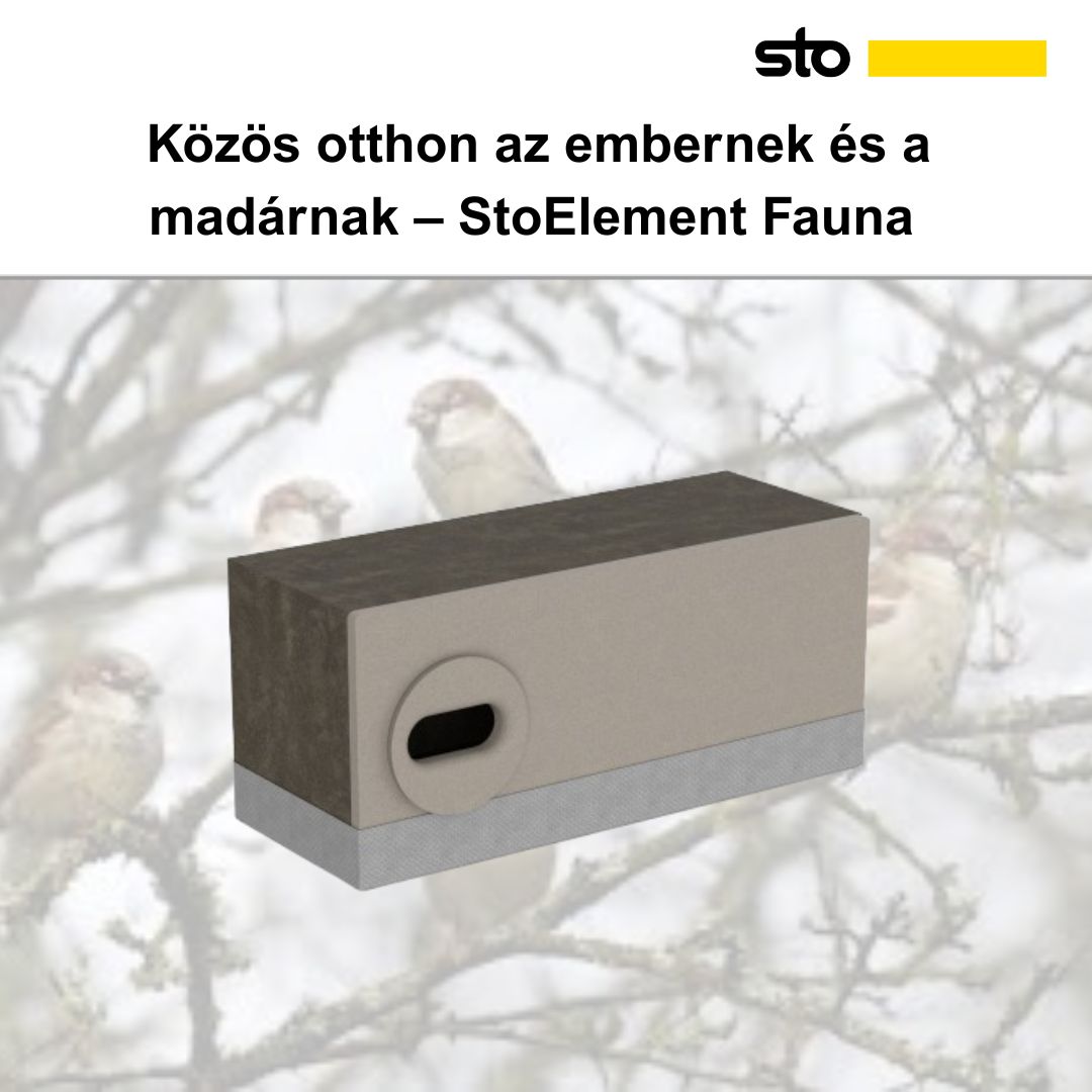 StoElement Fauna – ahol az épület és a természet találkozik!