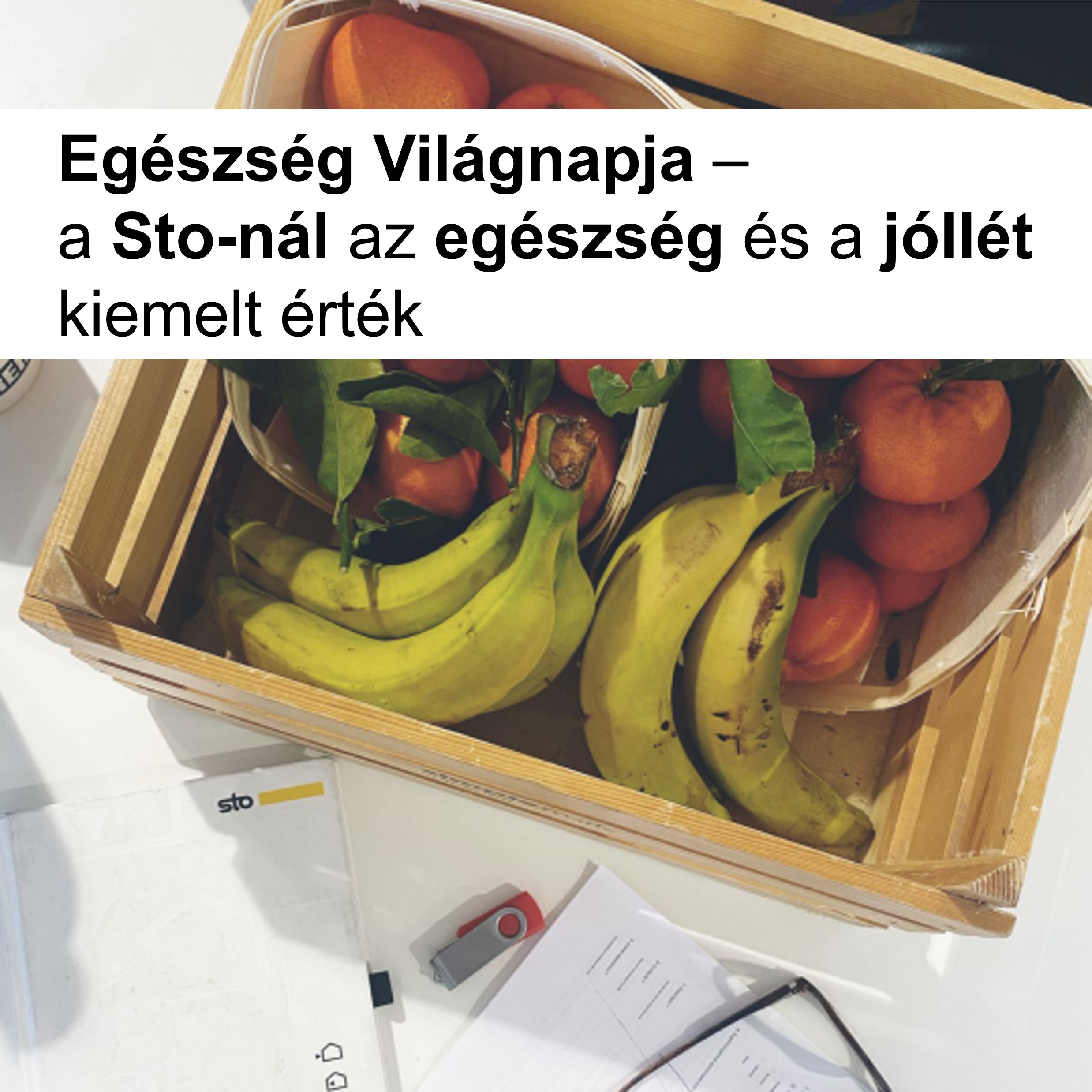 Egészség Világnapja – a Sto-nál az egészség és a jóllét kiemelt érték